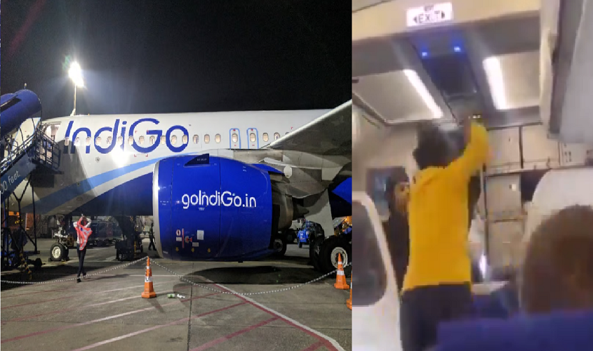 Indigo Flight Video Viral Indigo Flight Video Viral