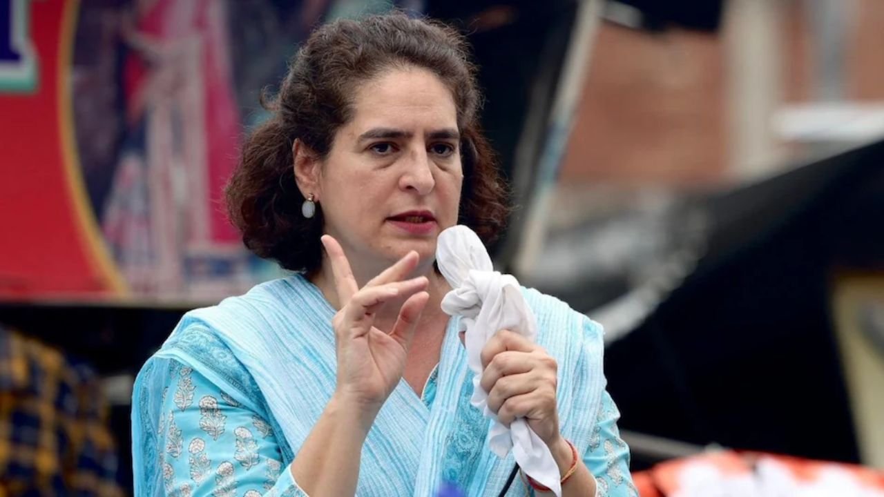 Congress General Secretary Priyanka Gandhi's big statement in the election meeting
