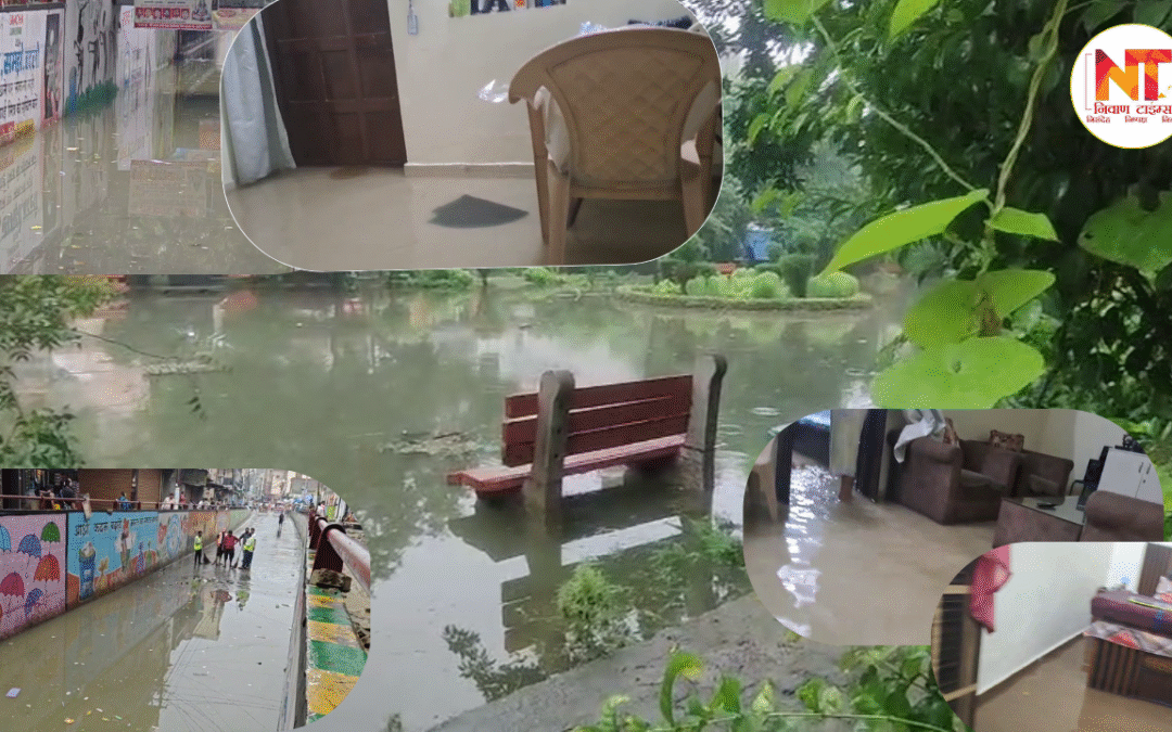 Ghaziabad News: गाजियाबाद में रात की बारिश ने मचाई तबाही, कई इलाकों में जलजमाव से लोग बेहाल