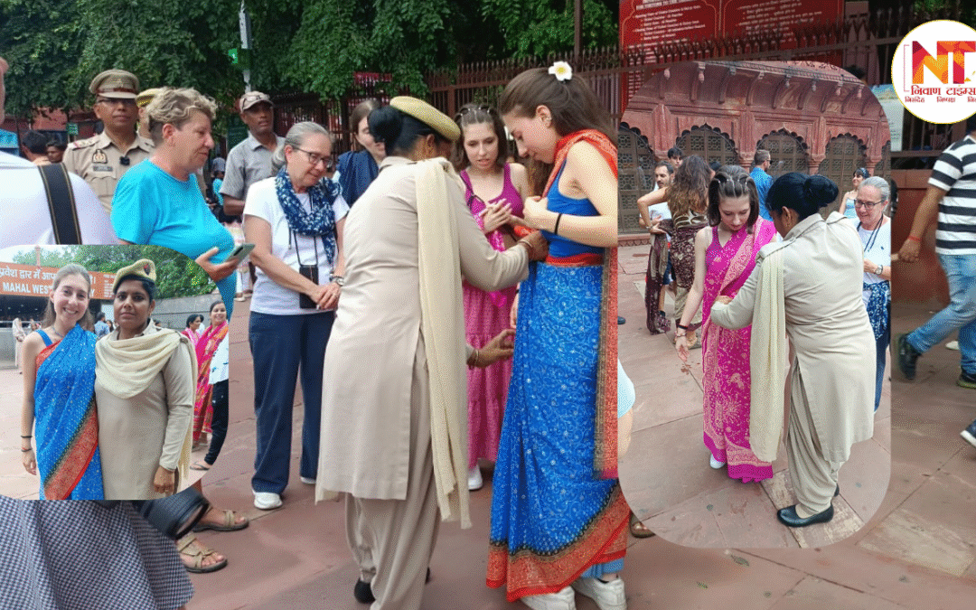 Agra News: ताजमहल पर ‘अतिथि देवो भव’ की मिसाल, मोहब्बत की नगरी से वायरल हुई मानवीय संवेदना की तस्वीर