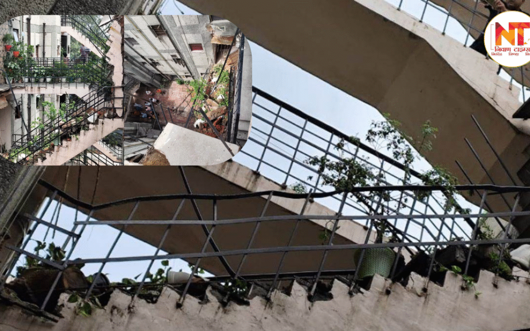 Ghaziabad Accident: वसुंधरा की ग्रीन व्यू सोसाइटी में बड़ा हादसा टला, सुबह-सुबह टूटीं छत की ओर जाने वाली सीढ़ियां