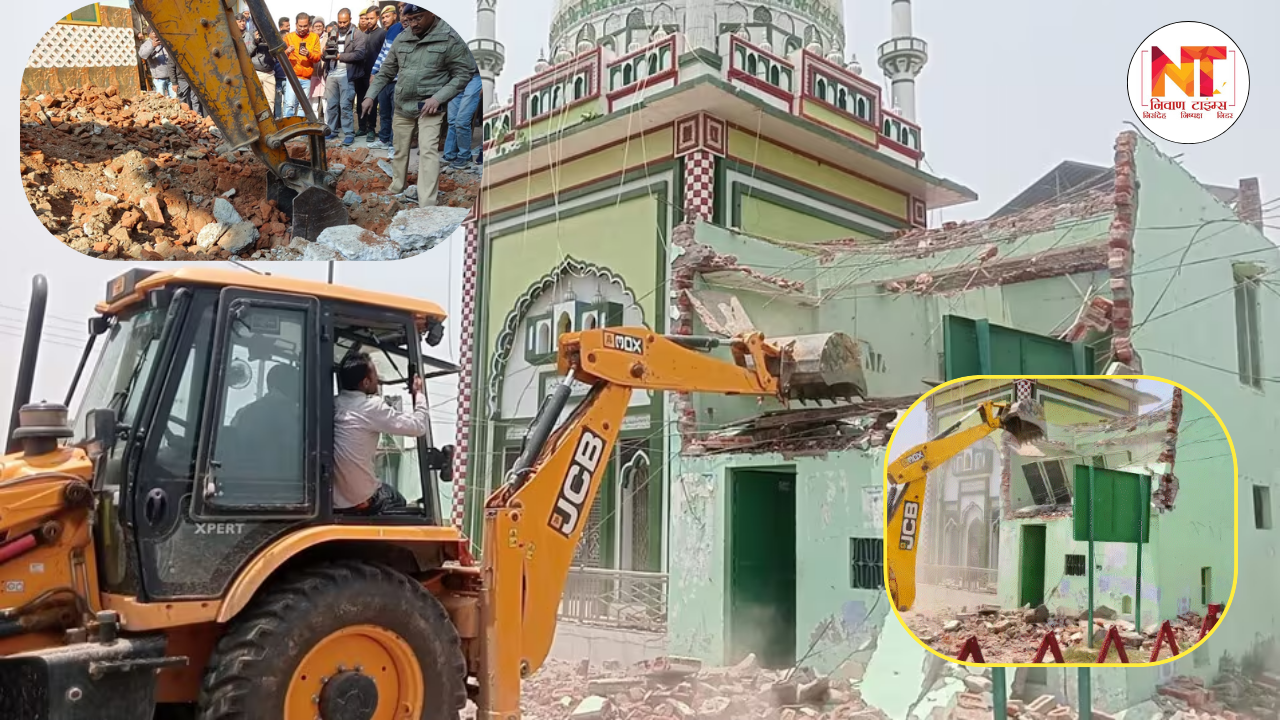 Sambhal Bulldozer Action